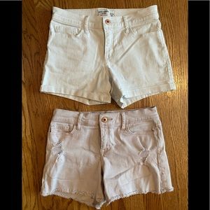 Girls Abercrombie Kids jean shorts